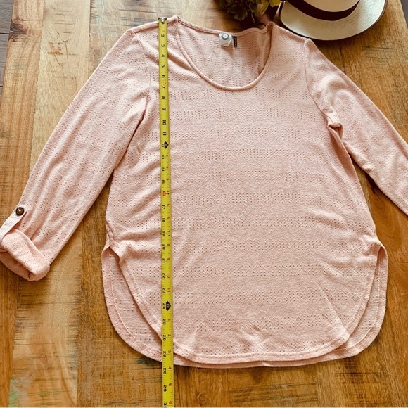 Anthropologie Sylvie Pointelle Top by Akemi + Kin top Sz Small - Picture 8 of 16